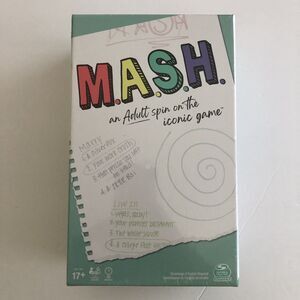 Mash an Adult Spin On The Iconic Game Brand New